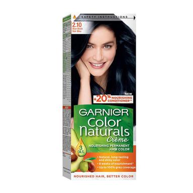 Garnier Color Naturals Cream Hair Color 2.10 Blue Black